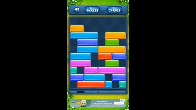 Sliding Block Puzzle : Jewel Blast || GamePlay || Best Score (saat GAME OVER) смотреть онлайн