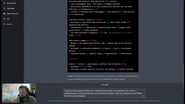 ChatGPT Automate Resume Creation with Open AI's ChatGPT | Easy Guide смотреть онлайн