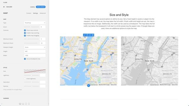 Using the Map Element | YOOtheme Documentation смотреть онлайн