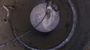 Засор в трубе канализации. Промываем трубы, откачиваем воду.