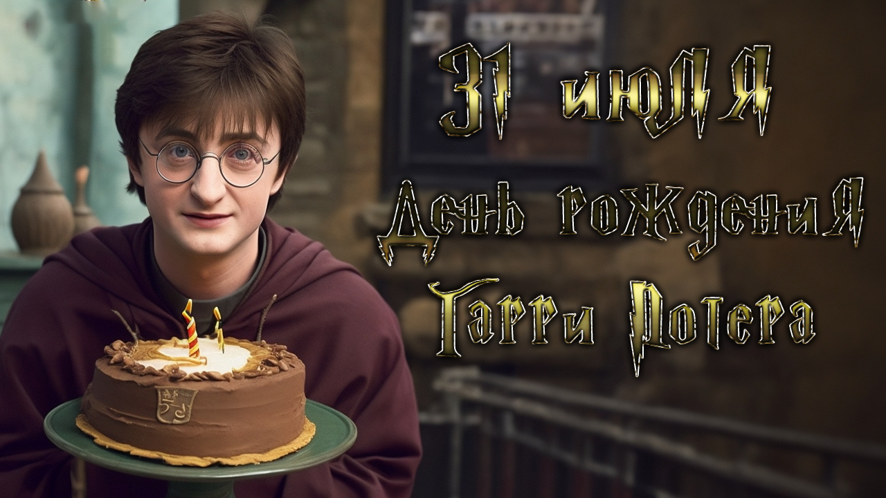 31 июля День рождения Гарри Поттера смотреть онлайн