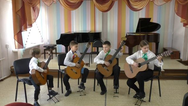 квартет гитаристов "Бриз" смотреть онлайн