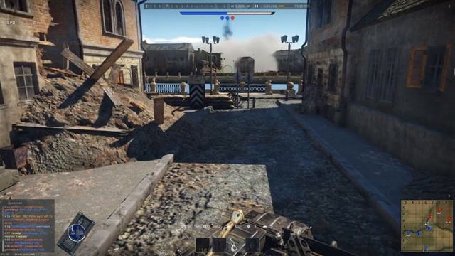 War Thunder _BBC_PKKA_Joy57 Симуляторные бои ИТ-1 жжёт пуканы MBT/KPz-70 (Восточная Европа) смотреть онлайн