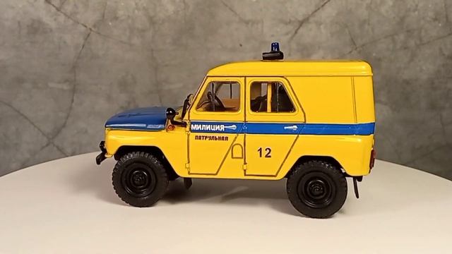 УАЗ-469 ППС милиция СССР 1:43 смотреть онлайн