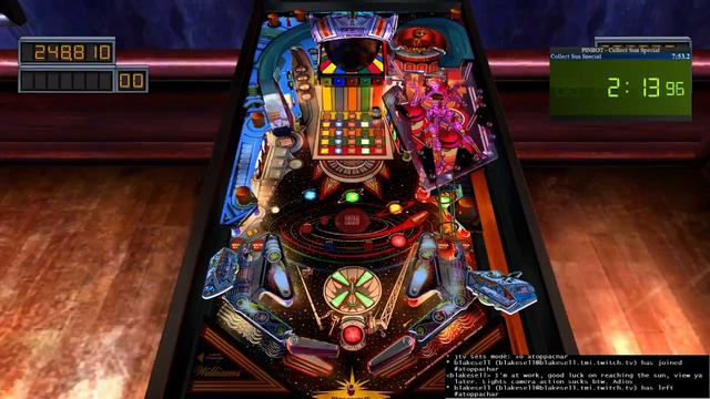 Pinbot Sun Special Sprint смотреть онлайн