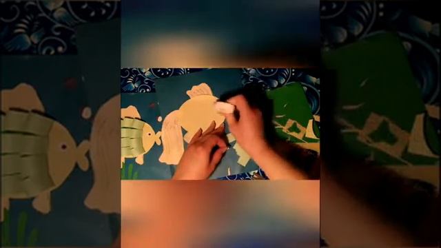 Видеоурок по начальному техническому моделированию "Аппликация. Рыбка" смотреть онлайн