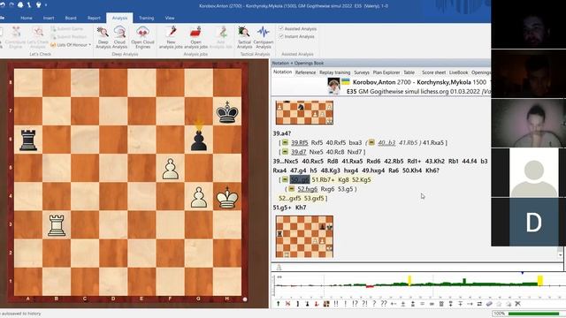 Відкритий урок для шахістів 1-2 розрядів смотреть онлайн