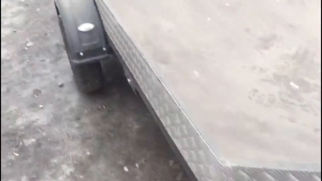 Обзор легкового прицепа Аляска Стрела, с трапом. длинна 3,75 метра! смотреть онлайн