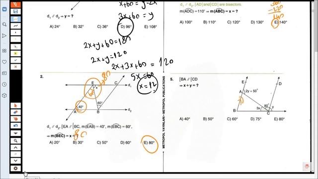 YÖS ЙОС Геометрия Углы Урок 3 смотреть онлайн