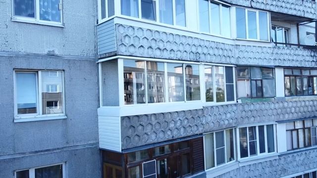 Холодное алюминиевое остекление балкона. Великий Новгород, ул.Зелинского 44/17 смотреть онлайн