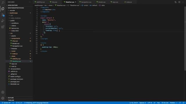 Build A Weather App with Vue Js & Firebase #10 - Creating Routes/Paths With Parameters (Vue Router) смотреть онлайн