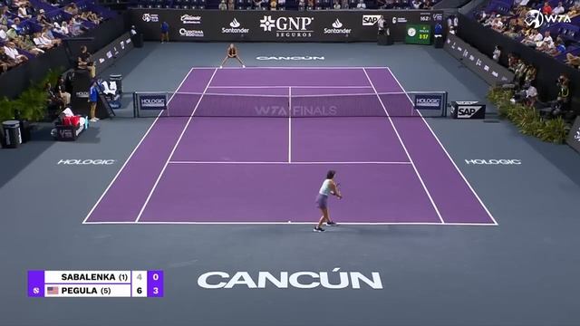 Aryna Sabalenka Vs. Jessica Pegula | 2023 WTA Finals Group Stage | WTA Match Highlights