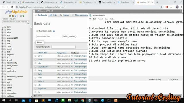 Cara Membuat Marketplace Sewahiking dengan Laravel - Github  Free Download
