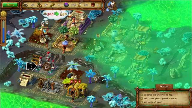 Moai 2 - Path To Another World - Level 33 Walkthrough смотреть онлайн