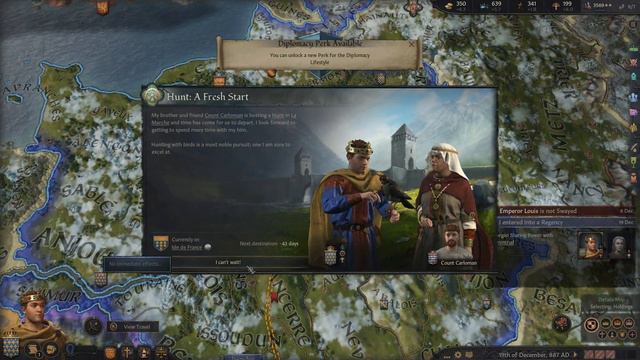 Let's Play Crusader Kings III Tours and Tournaments France - Part 7 смотреть онлайн