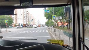 Samara bus route 70. Автобус 70 Дом Молодёжи - Приволжский мкр.