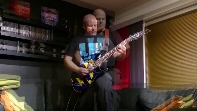 Scooter - Riot guitar cover смотреть онлайн