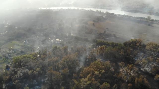 Пожар возле лагеря ЛАСТОЧКА - Белая Калитва смотреть онлайн