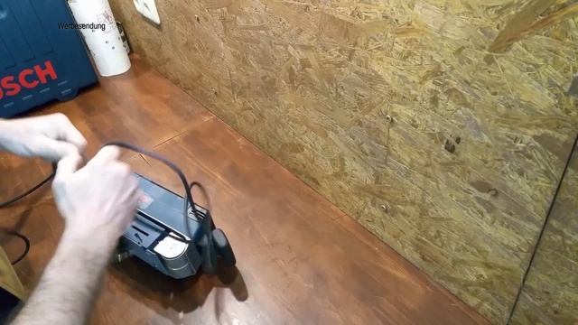 Profi Bandschleifer Bosch GBS 75 AE Im Test Tutorial Nr .169