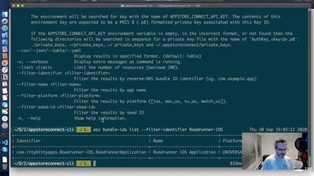 Oliver Jones - AppStoreConnect CLI смотреть онлайн
