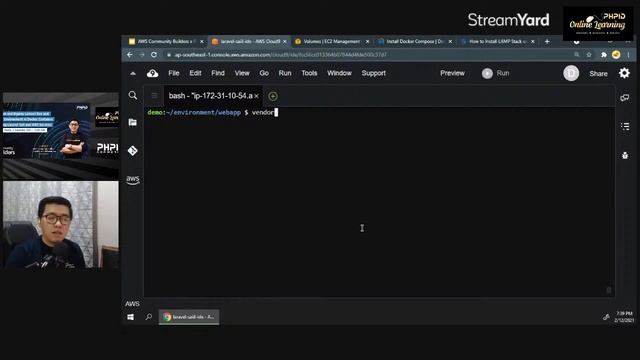 Run & Deploy Laravel Dev & Prod Env in Docker Container using Laravel Sail & AWS Service PHPIDOL15 смотреть онлайн