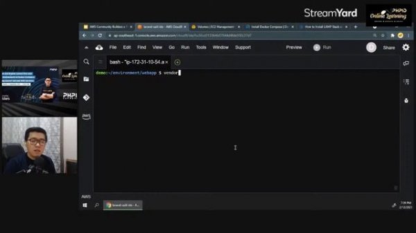 Run & Deploy Laravel Dev & Prod Env  in Docker Container using Laravel Sail & AWS Service PHPIDOL15