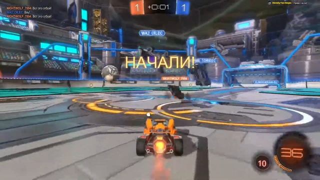 Rocket League соревнования вдвоем rus(PS4)-часть 1 смотреть онлайн