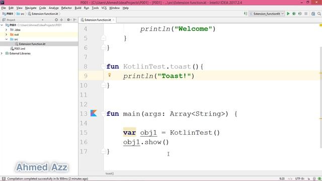 مفهوم الـ Extension function смотреть онлайн