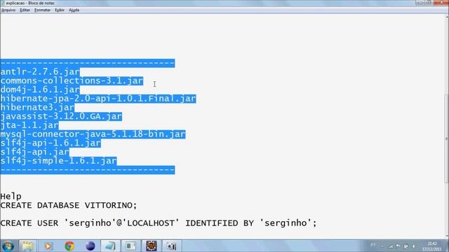Hibernate 3 - Configurar, Gerar Tabelas e Inserir Dados Part 1/3 смотреть онлайн