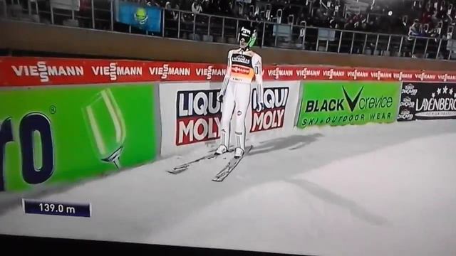 Peter Prevc jump 139m and win at Almaty and win the World Cup смотреть онлайн
