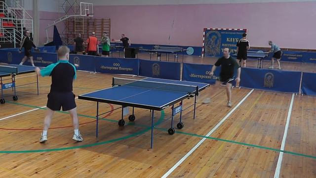 Table tennis Best! - жажда победы - или напольный теннис :) смотреть онлайн