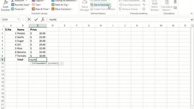 Excel Using names in formula Hindi Urdu Lesson 18 смотреть онлайн