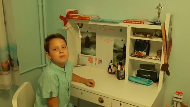 Али Мурат Шен. Отрывок из стихотворения А.С.Пушкина "К морю" смотреть онлайн