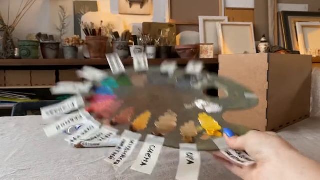 Палитра. Полезное. Материалы для живописи маслом. смотреть онлайн