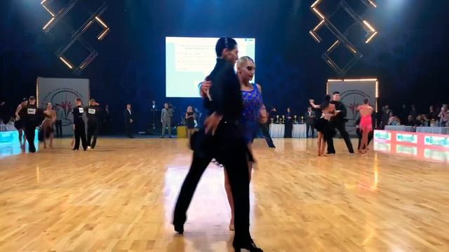 Paratui - Rudenko Capital Cup Minsk 2019 Adult Open 1/2 Rumba смотреть онлайн