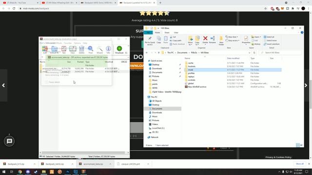 MX Bikes Mod Tutorial! Bike Life Helmet/BackPack