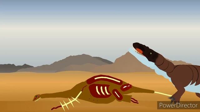 Torvosaurus vs Allosaurus (Dinosaur Revolution) смотреть онлайн