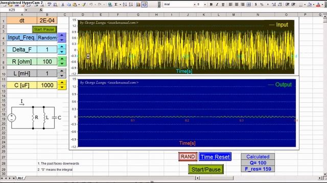 RLC Parallel in Excel 2003 смотреть онлайн