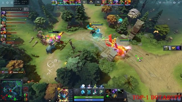 ТОП-1 ОРАКЛ МИРА? КАК ИГРАЕТ | DOTA 2 PRO GAMEPLAY 7.20e смотреть онлайн