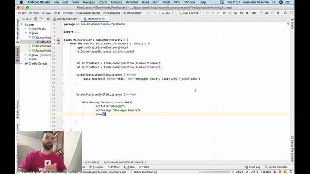 Toast, Alert e SnackBar em Android смотреть онлайн