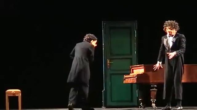 Clown Mask Mime Habbe & Meik Piano