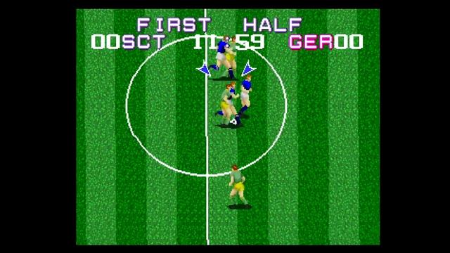 Tecmo World Cup - Sega Megadrive / Genesis (Mega SG) смотреть онлайн