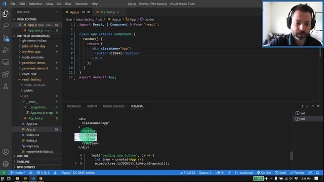 CIS658 - React Testing смотреть онлайн