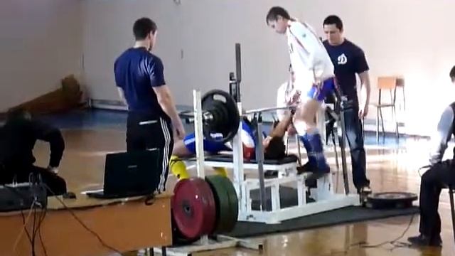 Жим МСМК Головановой Ольги 90 кг. смотреть онлайн