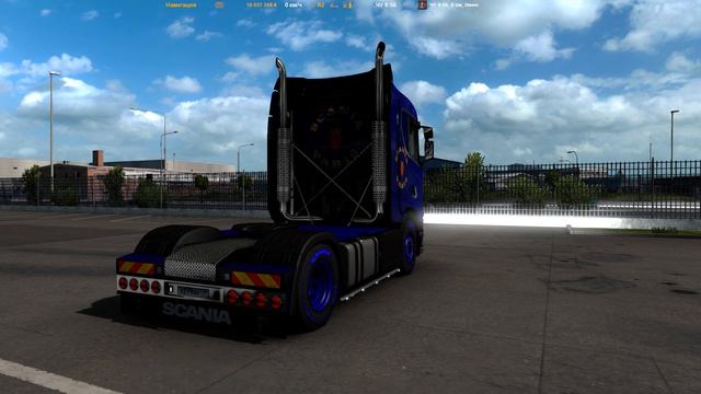 Euro Truck Simulator 2 1.38 Классный МОД . Сломался МОД или на SCANIA замкнула проводка ? смотреть онлайн