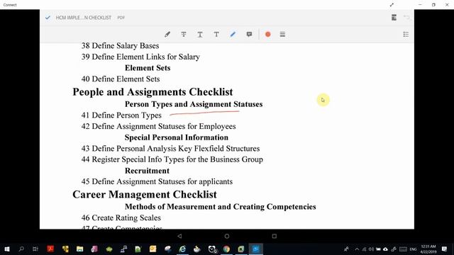 HCM S 04 Fundamentals-HCM CHECKLIST смотреть онлайн