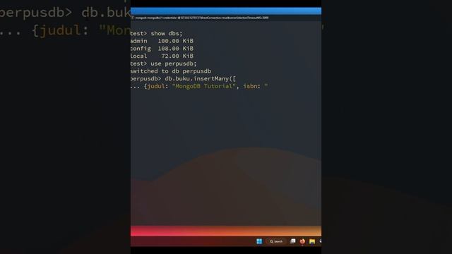 MongoDB Insert Many смотреть онлайн
