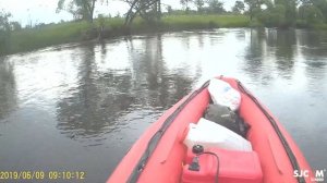 Тестирование комплекта  лодка Аляска 460 + Yamaha 9.9 водомёт