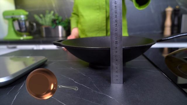 ВОК - это звучит вкусно! / Чугунная сковорода вок Lodge