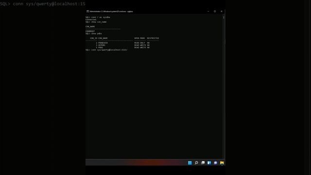 Connect with Pluggable Database смотреть онлайн